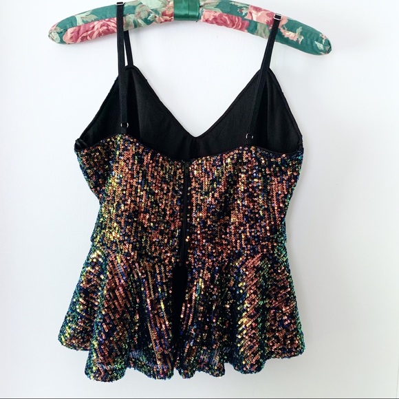 REVAMPED 🧜♀️ Mermaid Sequins Tank SMALL - Picture 3 of 9